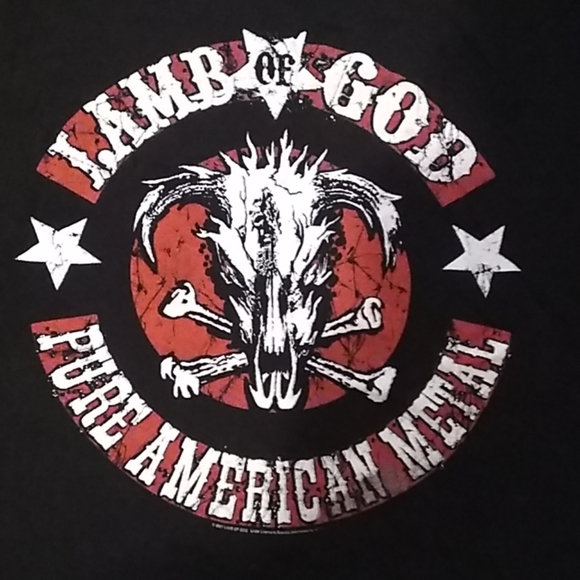 Other - LAMB OF GOD pure American metal large tshirt